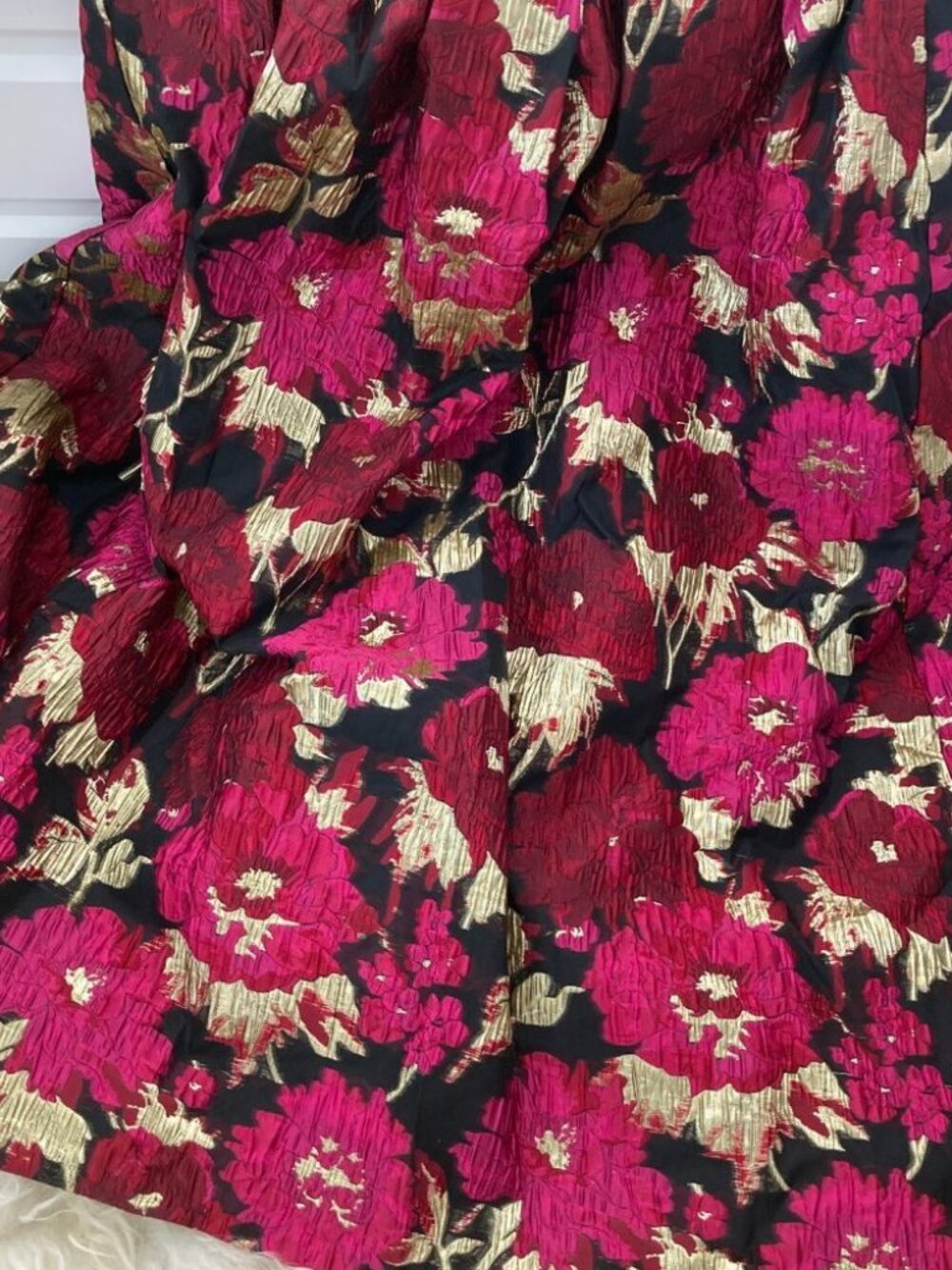 ELIZA J Floral V Neck Sheath Evening Dress 1770 - Picture 8 of 10